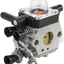 Hipa 4601 120 0600 Carburetor Air Filter Kit for STIHL MM55 MM55C Tiller Multi Engine Replace Zama C1Q-S202A C1Q-S202-4