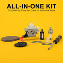 Hipa Carburetor Kit for Stihl FS 56 RC FS56 FS56RC FS56C HT56C KM56 FS50 HT56 KN56 KM56C Trimmer Replaces C1M-S267A 4144 120 0608-4