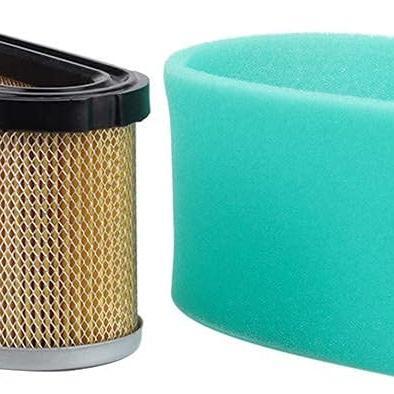 2-Pack 496894S 493909 5053K Air Filter for JD GX85 SX85 SABRE 1542HS 1546GS 1638HS 1642HS 1742HS 12.5-17 HP Mower W 272403S 272403 Pre Filter