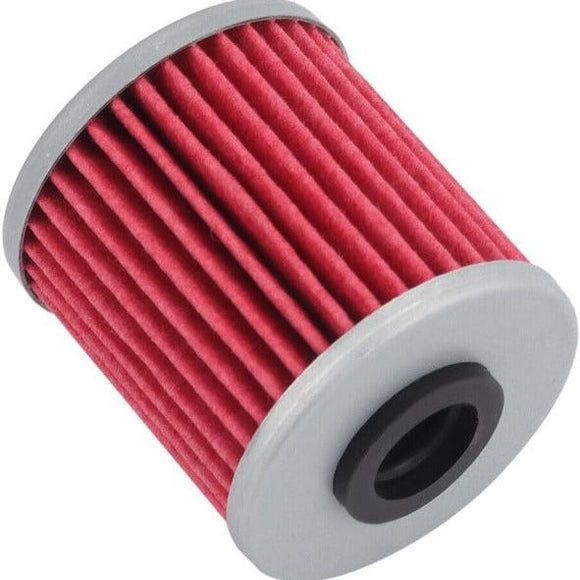 Hipa (Pack of 5) HF207 Oil Filter for Kawasaki KX250F KX450F 04-17 Suzuki RMZ250 RMZ450 RMX450Z Replace # KN-207, K5202-00001, 16510-35G00