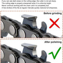 12-Pack Chainsaw Sharpening Kit W 5/32 3/16 7/32 1/8 11/64 13/64 inch Round Files Depth & Quick Check Gauge File Guide 6 Inch Flat File for Stihl-6