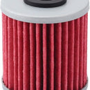 Hipa (Pack of 5) HF207 Oil Filter for Kawasaki KX250F KX450F 04-17 Suzuki RMZ250 RMZ450 RMX450Z Replace # KN-207, K5202-00001, 16510-35G00-4