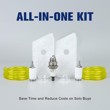 Air Filter Kit for Husqvarna 125L 128L 128CD 128LD 124L Trimmer Brushcutter With Primer Bulb Fuel Line # 530 15 02-53 - 0