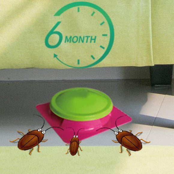 Cockroach Trap Hut With Glue Bait Inside Roach Catcher Safe For Use Household