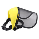 Hipa Safety Face Shield with Mesh Visor for Weed Eating Whacking Yard Work Mesh Face Shield Chainsaw Protective Helmet-2