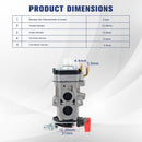 Hipa WYA-79 Carburetor Kit for Husqvarna 350BT 150BT 50CC 51CC RedMax EBZ8050 EBZ8000 EBZ8001 Backpack Blower # 505183101 521631601-6