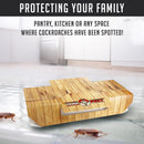 Roach Traps Indoor Sticky (18 Pack) - Glue Traps for Roaches Bug Traps with Roach Bait Traps - Long Lasting Non-Toxic Children and Pet Friendly - Trap a Pest-11