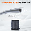 5 Pounds Round Trimmer Line .095-inch for Sthil FS55R FS45 FS80R FS85R Echo SRM225 SRM210 SRM230 Husqvarna 128LD Trimmer 2.4mm 1425-Feet-4