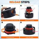 AutoCut 25-2 Trimmer Head for Stihl FS55 FS55R FS 55 R FS56 FS65 FS66 FS74 FS76 FS85RT FS86 FS90 FS90R Trimmer #4002-710-2168 4002-710-2191-5