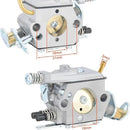 Carburetor Kit for Husqvarna 36, 41, 136, 137, 141, 142 Gas Chainsaw Replace W-29 WT-202 WT-239 WT-285 WT-289 WT-529-3