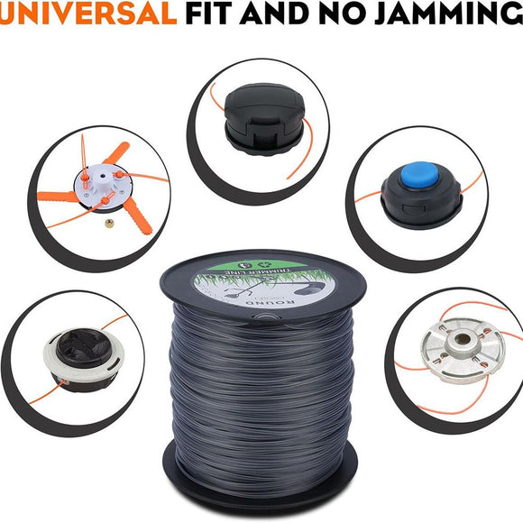 5 Pounds Round Trimmer Line .095-inch for Sthil FS55R FS45 FS80R FS85R Echo SRM225 SRM210 SRM230 Husqvarna 128LD Trimmer 2.4mm 1425-Feet
