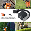 Hipa 4140 400 1308 Ignition Coil for Stihl FS38 FS55 FS45 FS46 FC55 HL45 HS45 KM55 Edger Hedge Trimmer Engine Replace 4140 400 1307 (After 2001)-8