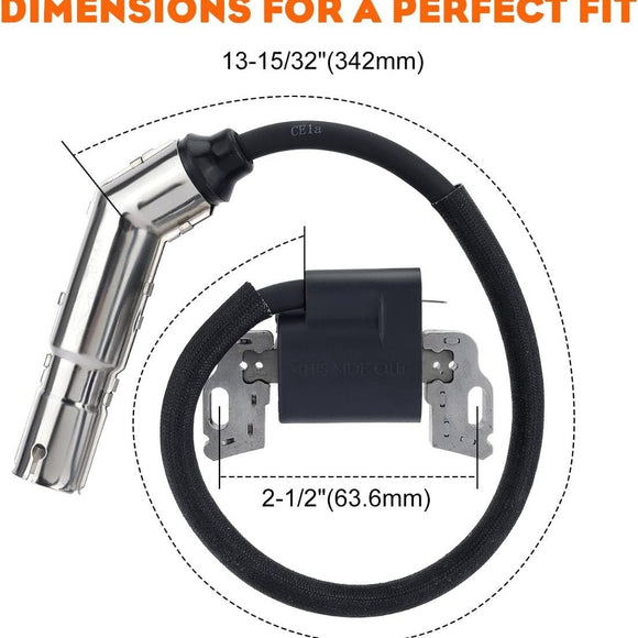 Hipa 595304 Magneto Armature Ignition Coil for Briggs & Stratton 799650 592841 795315 Intek OHV Engine Poulan Craftsman MTD Troy-Bilt Mower Engine