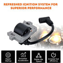 Hipa GCV160 Ignition Coil for Honda GCV135 GCV190 GSV160 GSV190 GC135 GC160 GC190 GC160A GC160LA GC190A Engine Mower 30500-ZL8-014 30500-ZL8-004-4