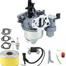 Hipa Carburetor Kit For Harbor Freight Predator 212cc 6.5hp Go Kart OHV Engine R210 68121 69727 68120 69730 Baja Warrior Heat Mb165 Mb200 Mini Bike-1