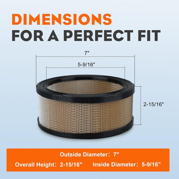 Air Filter KIT for 24 083 03 Kohler CH18-CH25 CV18-CV25 18HP-25HP OHV Engine Mower # 2408303,24 083 03-S,2408303S