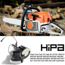 Hipa Fuel Cap Oil Cap for STHIL MS390 MS250 MS210 MS230 MS240 MS250C MS260 MS340 MS360 MS360C Chainsaw Replace 0000-350-0525 0000-350-0526-5