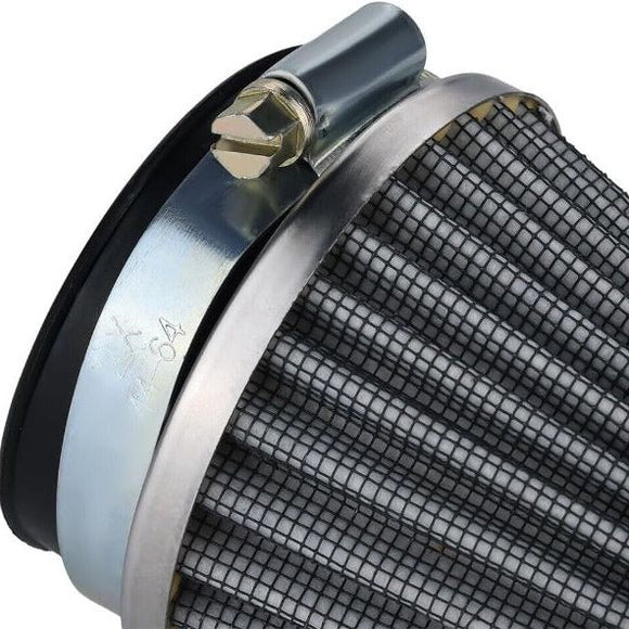 Hipa 2 Pack CB750 CB900 CB1000 GS700 54mm Air Filter Chrome Cone for Suzuki GS1000 GS750 GT550 GS700 GS850 Honda CB750 CB900 Kawasaki Kz1000