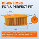 Hipa 795066 796254 Air Filter for Briggs Stratton 796254 775 775EX 800 800E 825E 850 850E 875EX 950E Series Engine Lawn Mower Maintenance Kit-2
