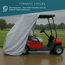 2+2 Passenger Golf Cart Storage Cover (4 Passenger Short Roof 58") Grey-7