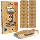 Roach Traps Indoor Sticky (18 Pack) - Glue Traps for Roaches Bug Traps with Roach Bait Traps - Long Lasting Non-Toxic Children and Pet Friendly - Trap a Pest-3