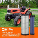 Hipa KH-25-083-01-S Air Filter for Kawasaki FX651V FX691V FX730V FX751V FX801V FX850V FD731V Engine Mower # 1013-7044 11013-7045-10