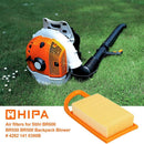 Hipa 5 Pack of Air Filters for STIHL BR600 BR550 BR500 Backpack Blower Replace 4282-141-0300 4282-141-0300B-6