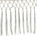 9ft 8 Ribs Replacement Umbrella Canopy w/ Tassels in Taupe (Canopy Only)-5
