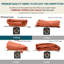 9ft Market Patio Umbrella 6 Rib Replacement Canopy Terracotta-3