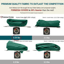 9ft Market Patio Umbrella 8 Rib Replacement Canopy Hunter Green-4