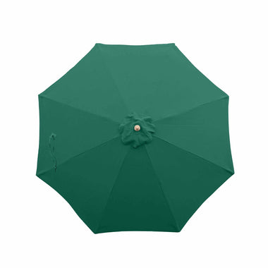 11ft Market Patio Umbrella 8 Rib Replacement Canopy Hunter Green