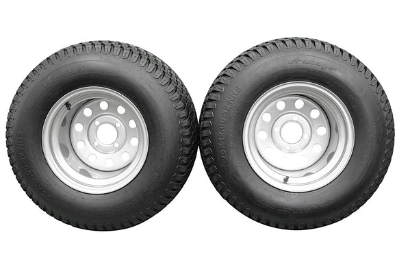 Antego 25x12-12 Turf Rear Wheel Assemblies, Set of 2, Dixie Chopper 400746