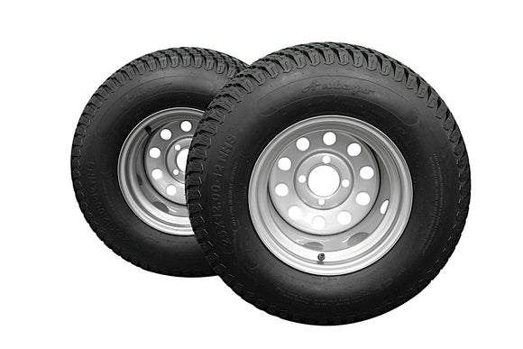 Antego 25x12-12 Turf Rear Wheel Assemblies, Set of 2, Dixie Chopper 400746