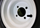 18x8.50-8 White Wheel Assembly Set-3