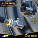 Lightning™ S2-Series Tire Air Chuck | Open Flow, 1/4" F-NPT (2 Pack)-5