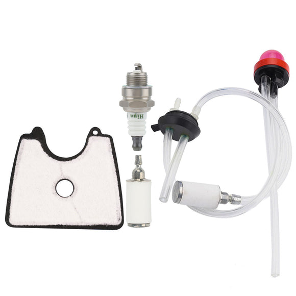 Hipa 5451121-01 Air Filter Kit for Husqvarna 125B 125BX 125BVX 28CC 2-Stroke Leaf Blower