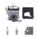 Carburetor Kit For Honda GX31 FG100 Tiller HHT31S HHE31C Edger 4-Cycle Trimmer Brushcutter Blower Hedge Generator # 16100-ZM5-809-1