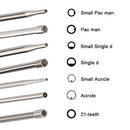 Hipa 2-Stroke Engine Carburetor Adjustment Tool Tuning Set for Stihl Poulan Echo Husqvarna Chainsaw Weed Eater Trimmer Blower Edger Hedge Pack-of-14-13