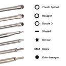 Hipa 2-Stroke Engine Carburetor Adjustment Tool Tuning Set for Stihl Poulan Echo Husqvarna Chainsaw Weed Eater Trimmer Blower Edger Hedge Pack-of-14-3