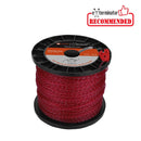 Hipa 3 Pounds Twist 105 Inch 2.7 mm String Trimmer Line Red Commercial, Heavy Duty, Grass String Spool Universal Brushcutter Wire Trimmers Yard-1