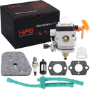 Hipa FS90R Carburetor Kit for Stihl FS 90R FS90 FS87 FS87R FS100 FS110 FS110R String Trimmer Brushcutter Replace 4180-120-0608 C1Q-S174-9