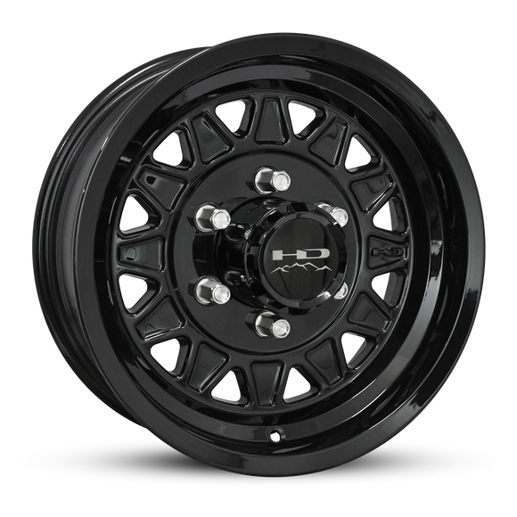 HD Trailer HDT Cast 15x6 +0 6x139.7mm 108mm Gloss Black