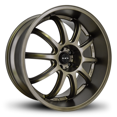 HD Wheels Clutch 20x10 +42 5x120mm 74.1mm Satin Bronze