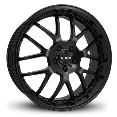 HD Wheels MSR 20x8 +35 5x120mm 74.1mm Satin Black