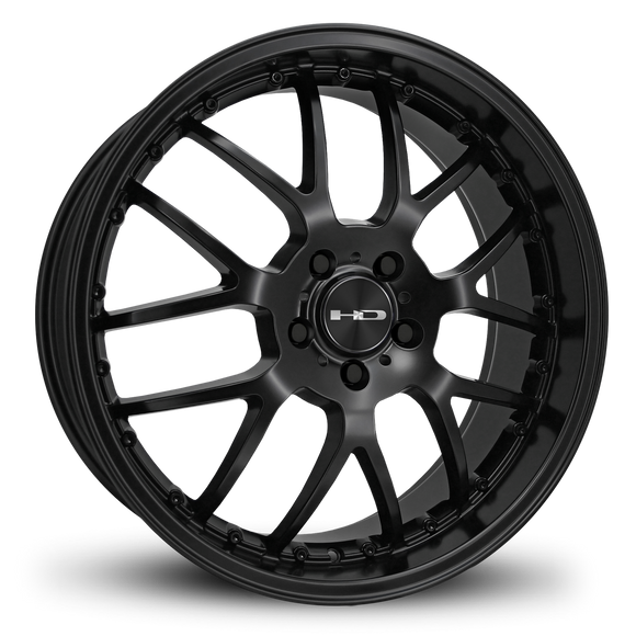 HD Wheels MSR 20x8 +35 5x120mm 74.1mm Satin Black