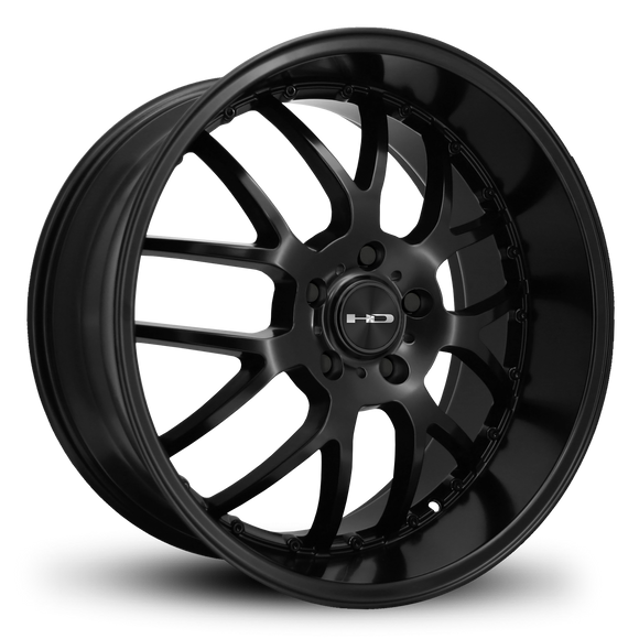 HD Wheels MSR 18x9 +40 5x120mm 74.1mm Satin Black