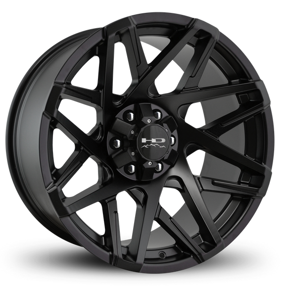 HD Offroad Canyon 20x9 +0 6x135/6x139.7mm 106.2mm Satin Black