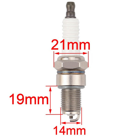 HIPA Spark Plug for HONDA GX120 GX160 GX200 GX240 GX270 GX340 GX390 Engine Lawn Mower Tractor Rototiller(Set of 2)