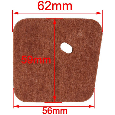 Hipa 5-Pack Air Filter 4140 124 2800 for STIHL FS 55R FS55R FS38 FS45 FS46 FS55 KM55 HL45 HS45 FC55 Edger String Trimmer - 0