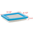 Hipa 399959 Air Filter Compatible with 625e 675ex 725ex Series TB110 TB130 TB210 TB230 LG491588JD Lawn Mower-3